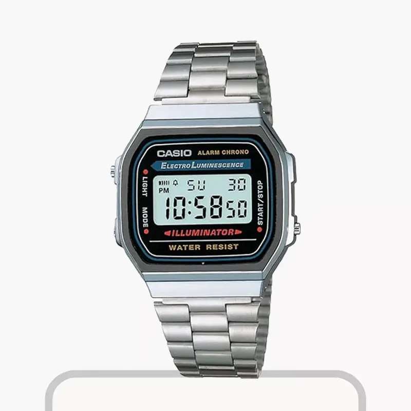 Casio Digital Vintage Men's Watch | A168WA-1WDF